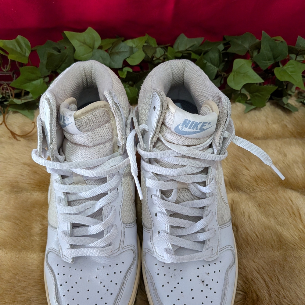 Nike White High-Top Women's Shoes